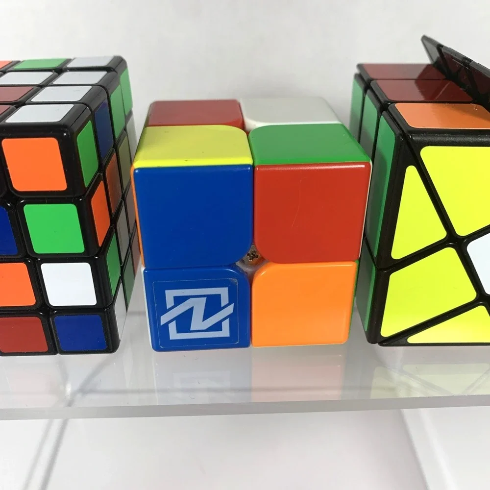 QiYi Speed Cube Puzzle Lot of 5 | Various Sizes | Funny Brain Teaser Toys